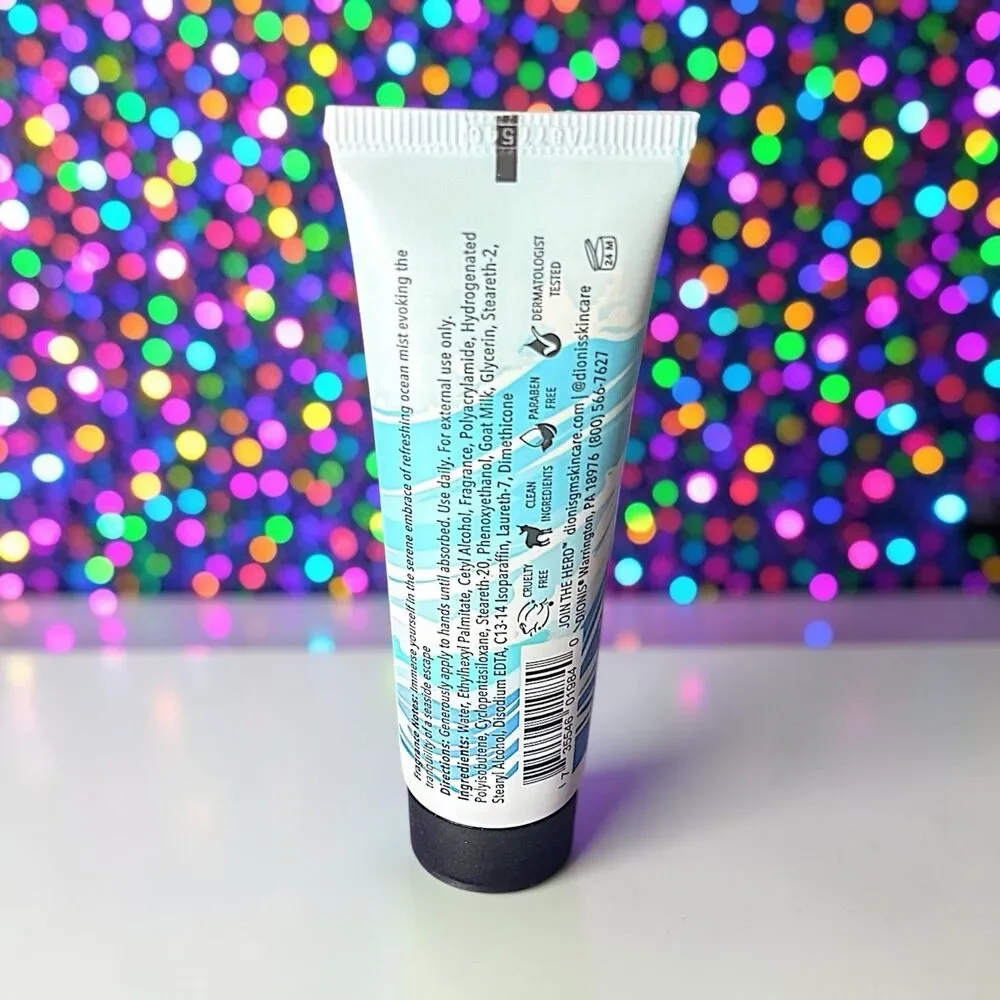 DIONIS Ocean Mist Milk Hand Cream Deluxe Mini 1 oz NWOB & SEALED